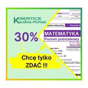 Chcę tylko ZDAĆ - Matura z Matematyki
