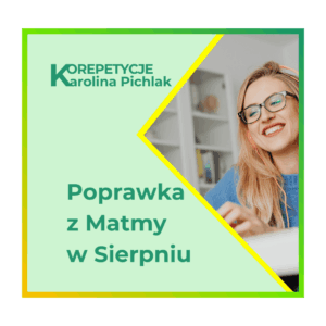 Poprawka z matematyki - zajęcia grupowe